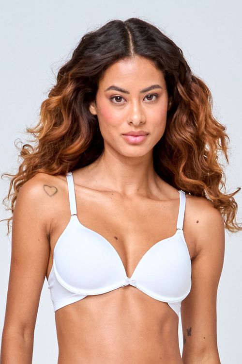 Sutiã Básico Push-Up Branco