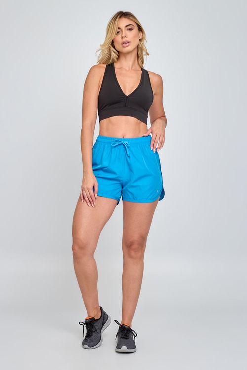 Shorts runner fem esp fes001f azul azul