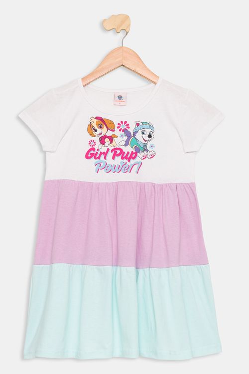 Vestido inf4/10nas 94519 3 mrs patrulha branco