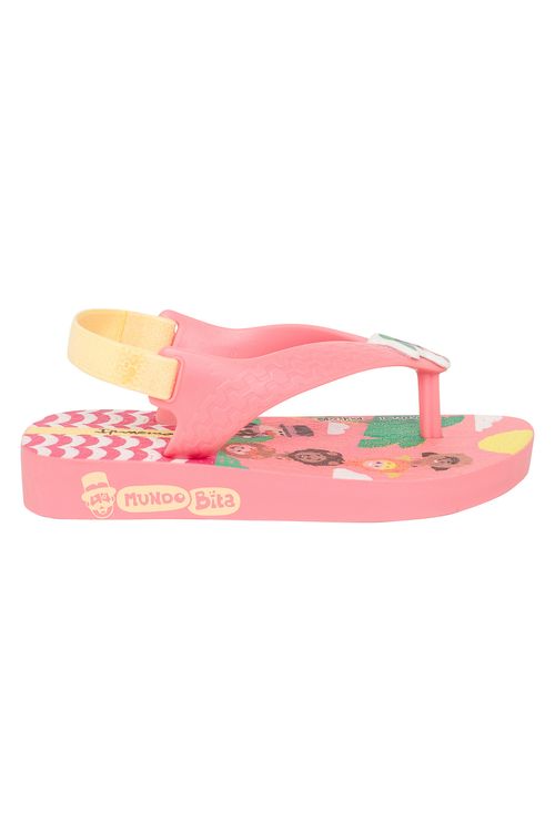 Ipanema Baby Mundo Byta Infantil 4 a 10 anos Rosa e Amarelo