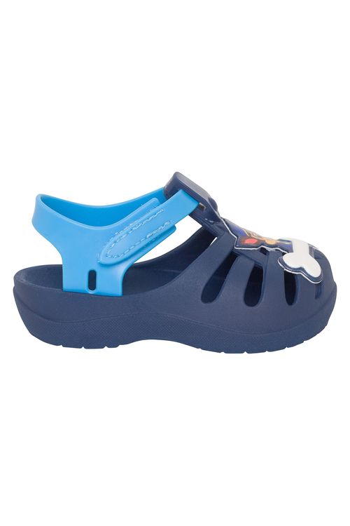 Sandália Infantil Patrulha Canina Azul