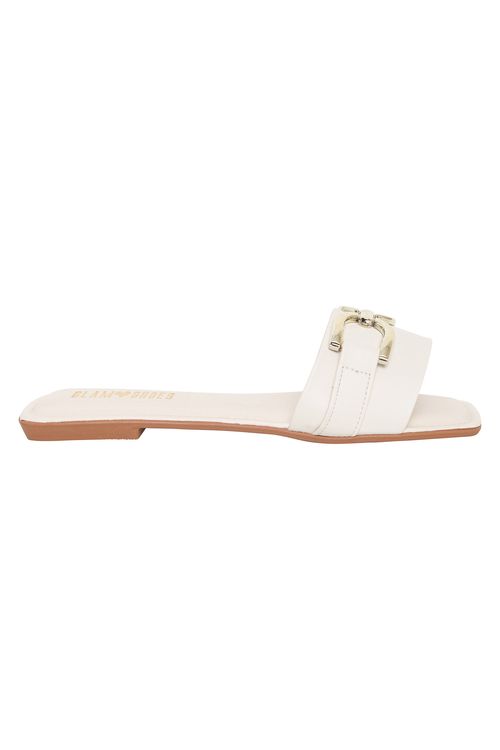 Rasteira Gaspea Off White
