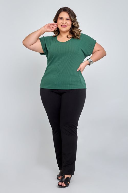 Calça Feminina Feita Pra Mim Casual Preta
