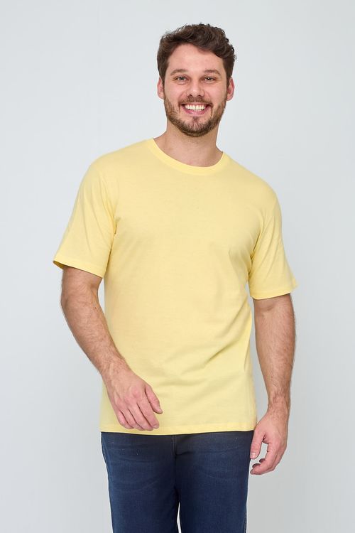 Camiseta Masculina Amarela