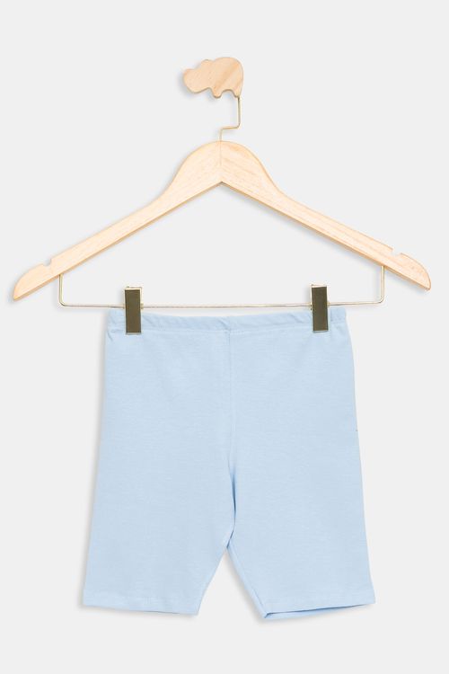 Ciclista Infantil Azul Claro Tam 4 a 8