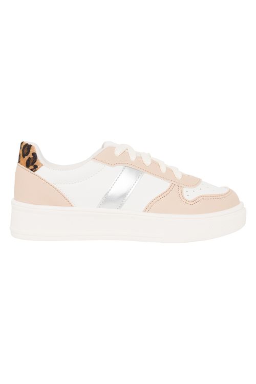 Tênis Feminino Caedu Onça Off White - Estilo e Conforto
