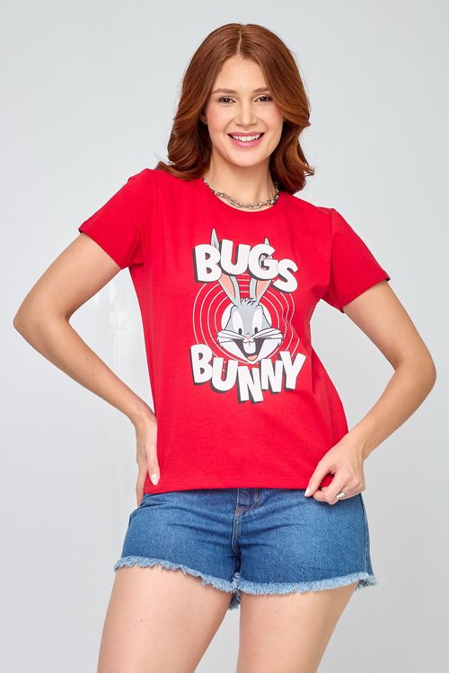 Blusa Feminina Pernalonga Vermelha