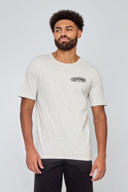 Camiseta Masculina Trendy Bege Claro