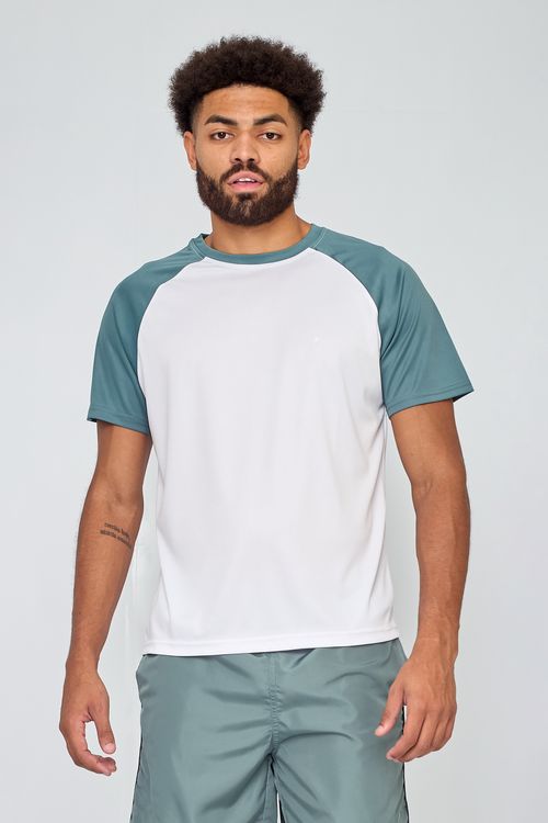 Camiseta Masculina Esportiva Dry Fit Branca