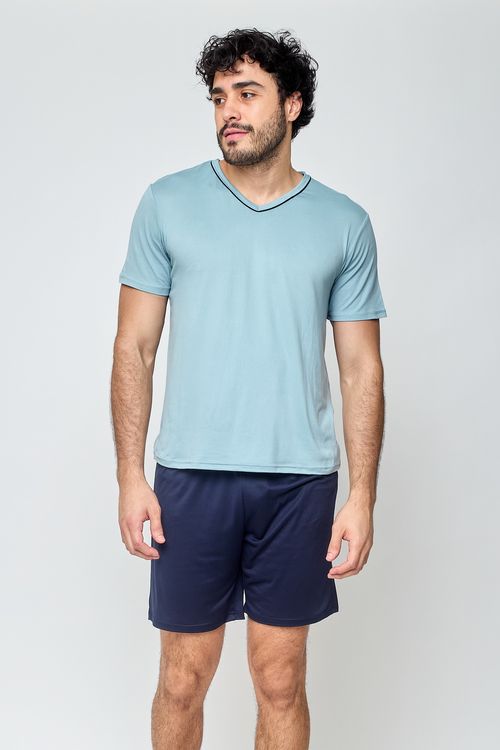 Pijama Masculino Azul