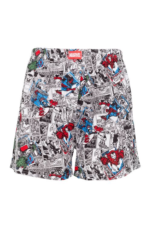 Samba Canção em Malha Avengers Branca Tam P a GG