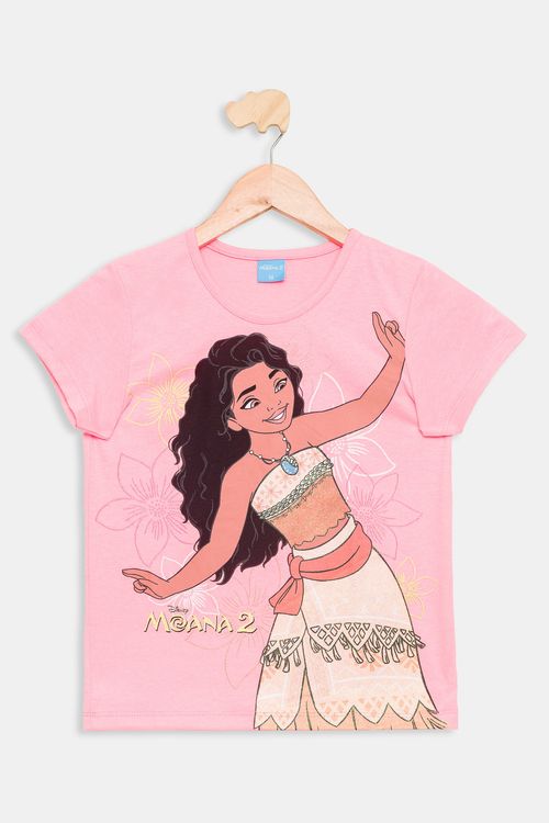 Blusa Juvenil Moana Rosa Tam 10 a 16