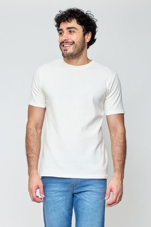 Camiseta Masculina Casual Branca