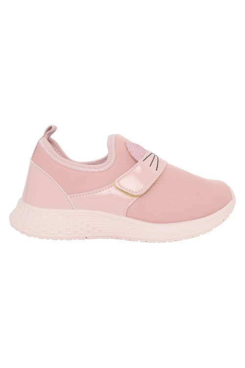 Tênis Calce Fácil Meninas Rose