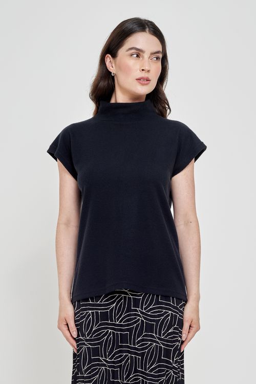 Blusa Feminina Peluciada Preta