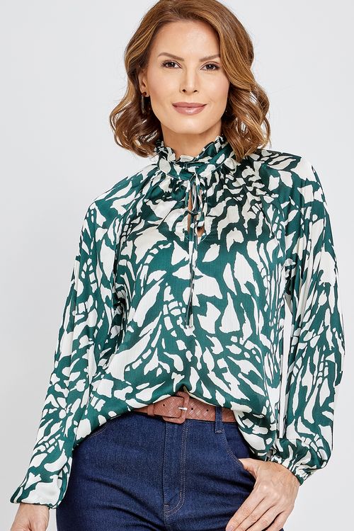 Fem cty fcil008 blusa ml gola franz chif estampado