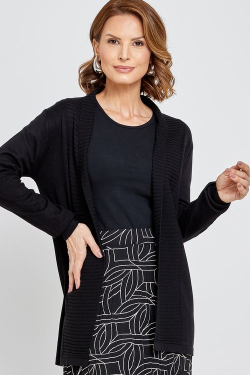 Fem city fcis003 capinha tricot preta preto