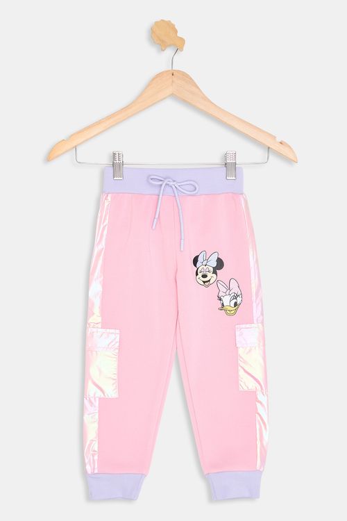 Inf 1/3 nas iba065 calça minnie/daisy rosa