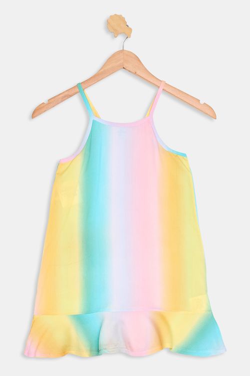 Vestido de Praia Infantil Meninas Estampado