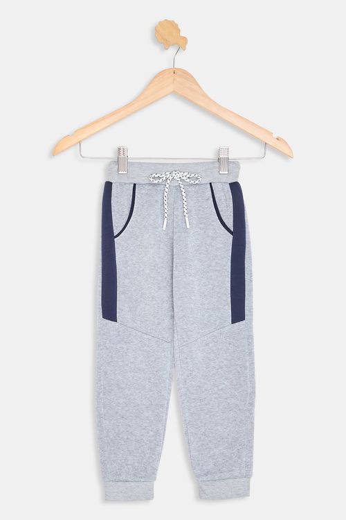 Inf 1/3 nos ita039 calça mol mescla cinza claro mescla