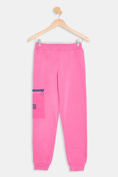 Inf 10/16 nas iva008 calça moletom pink rosa escuro
