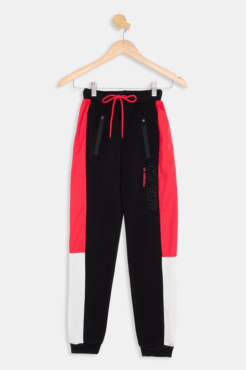 Inf 10/16 nos ija023 calça mol preto preto