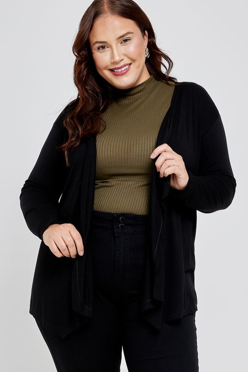 Capinha fem fpm casual 50005 viscoly pre preto