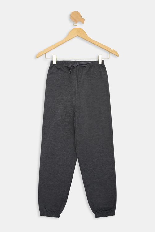 Calça Moletom Juvenil Meninos Lisa Cinza Escuro Tam 10 a 16