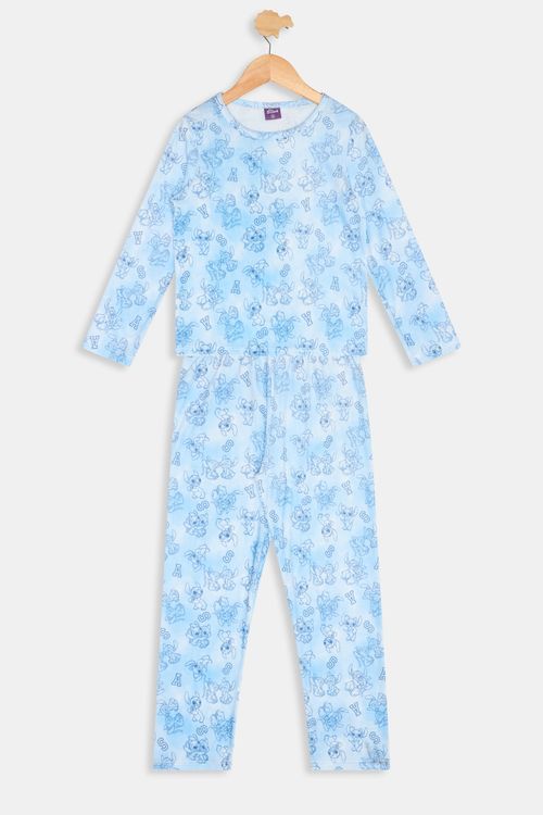 Pijama Infantil Veludo Estampado Tam 4 a 10