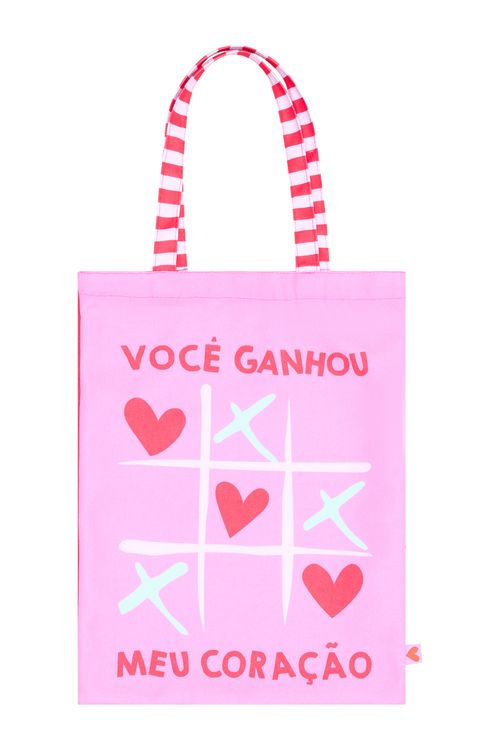 Aces bskt akb008 ecobag love match estampado
