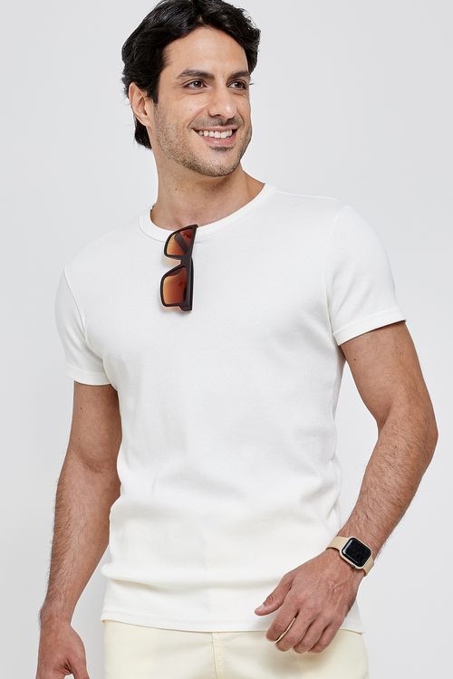 Camiseta Casual Branca