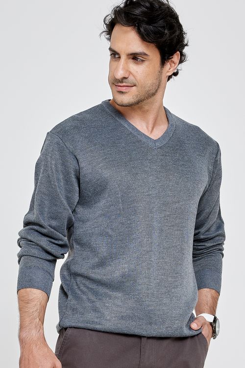 Suéter Masculino Gola V