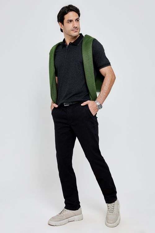 Calca masc promo 70185 chino srj preto preto