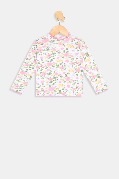 Blusa inf1/3nas 94773 florida estampado
