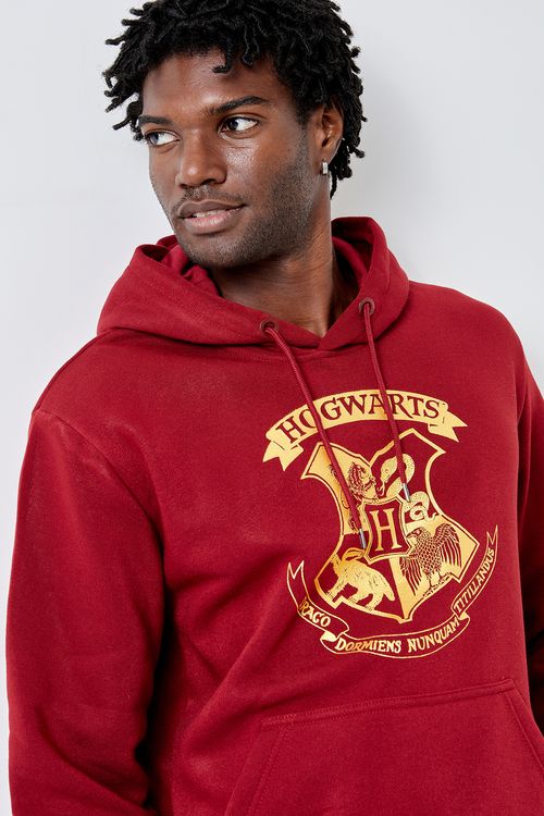 Masc promo msm015a moletom harry potter vermelho escuro