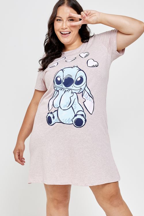 Camisola fpm m/c rosa mescla stitch lgl0 rosa