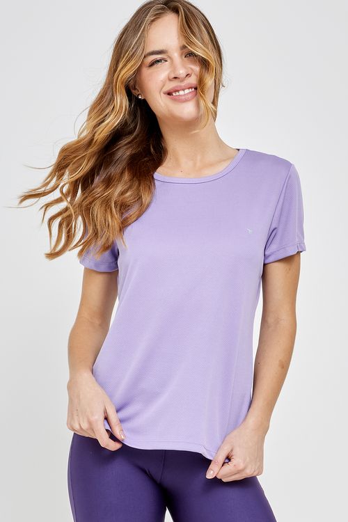 Blusa Feminina Básica Manga Curta