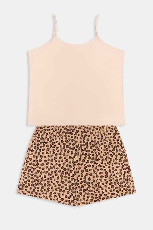 Pijama fpm ct ribana onca bege medio