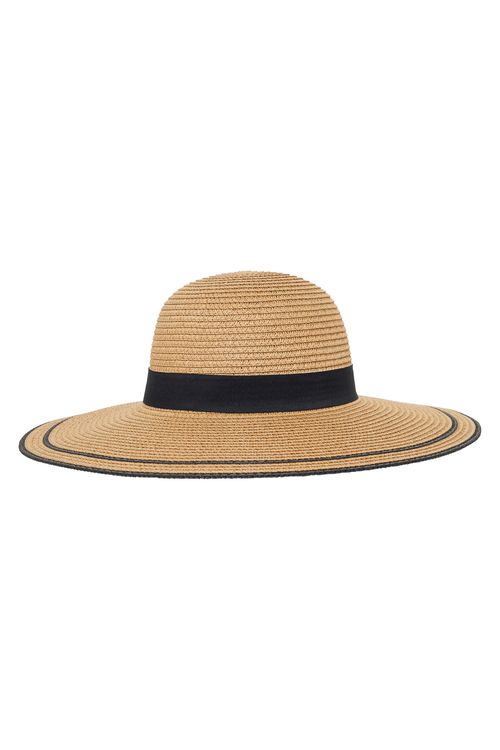Chapeu palha aces aio 008 laço preto sortidas