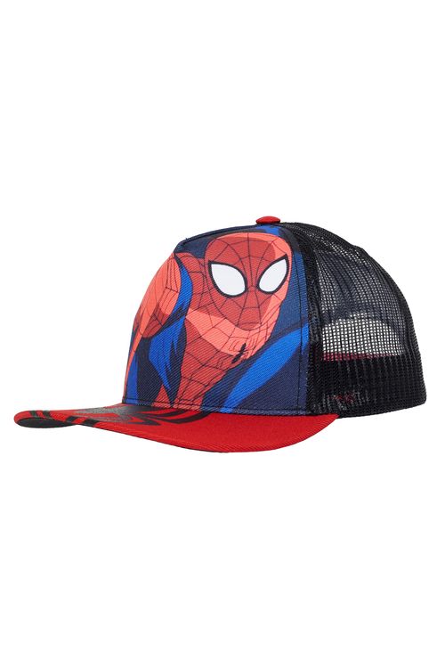 Bone brim tela nos homem aranha 4 ao 10 estampado