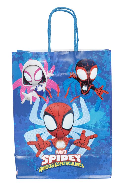 Sacola para presente m - sortido marvel sortido