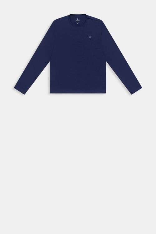 Blusa esp blusa uv marinho azul escuro