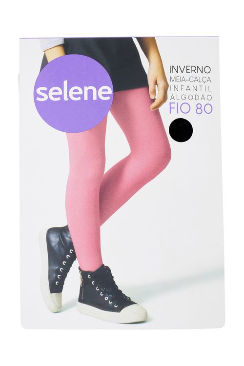 Meia calca fio 80 - preto preto