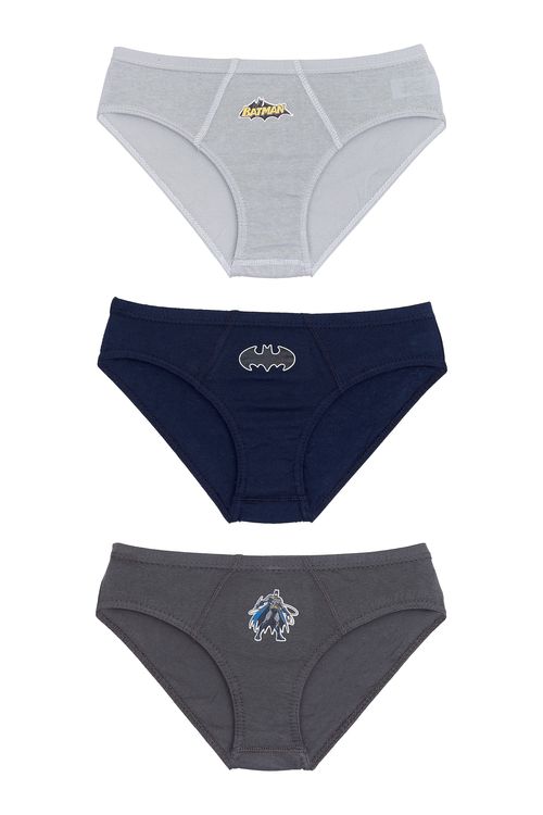 Kit cueca batman - 3x1- tam 10 sortido