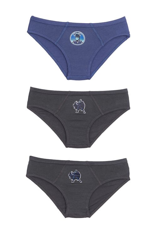 Kit cueca batman - 3x1- tam 8 sortido