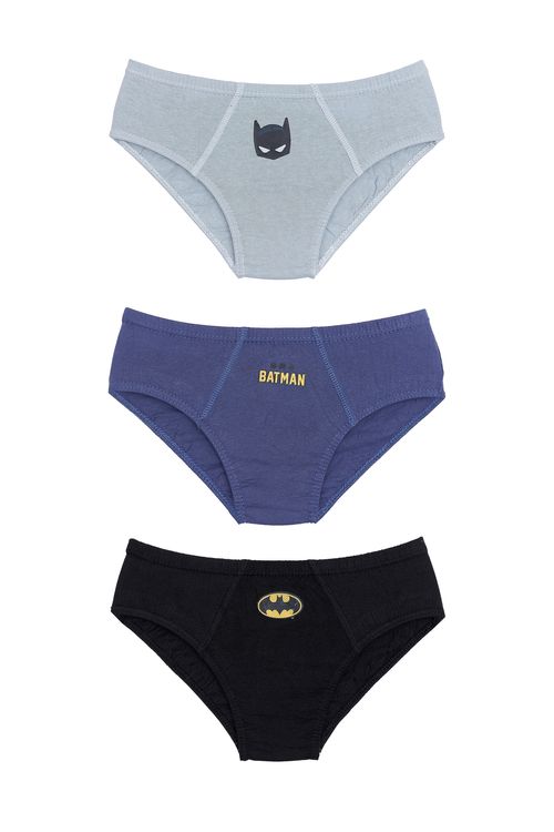 Kit cueca batman - 3x1- tam 12 sortido