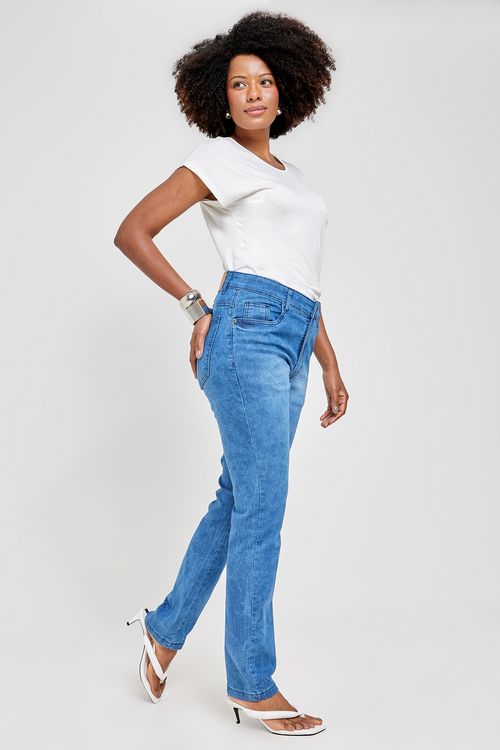 Calca slim jeans mesa 1 70443 medio jeans azul medio
