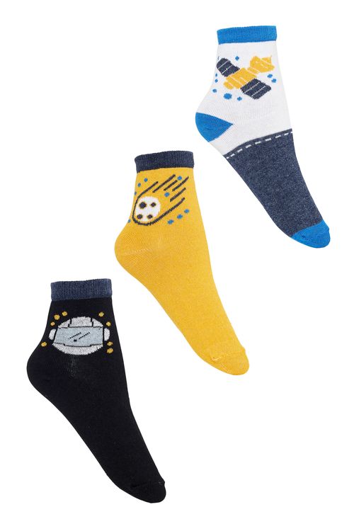 Kit infantil nos space 3x1 - 24-29 estampado