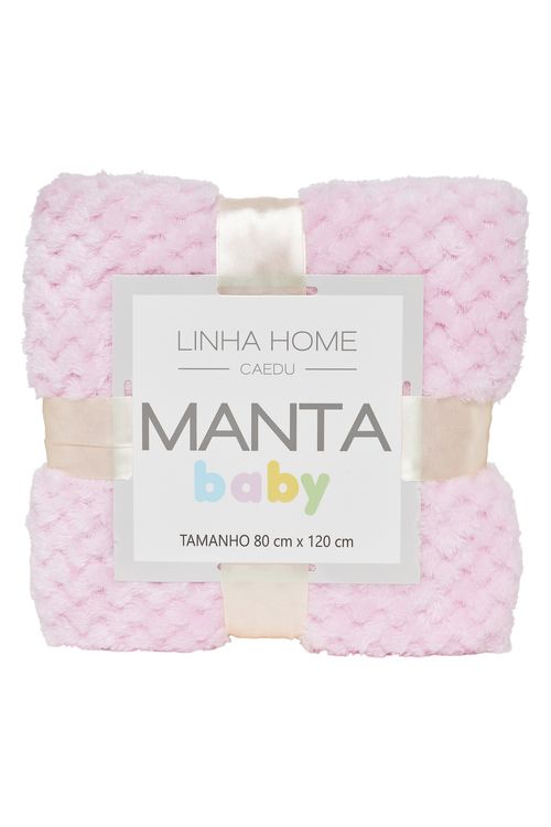 Aces inf aez001b manta baby rosa rosa claro