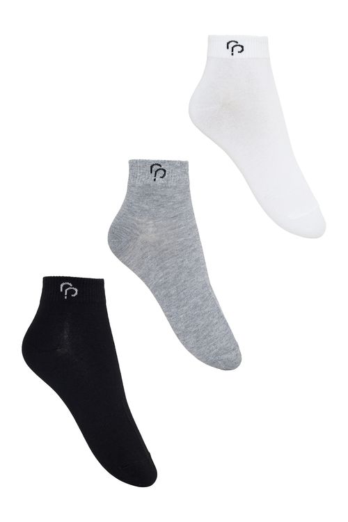 Kit 3x1 meias rp confort curto - sortido sortido